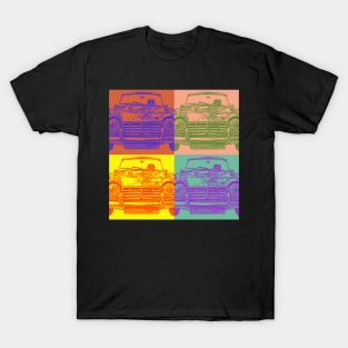 Classic 1960s Triumph TR4 car pattern T-Shirt
